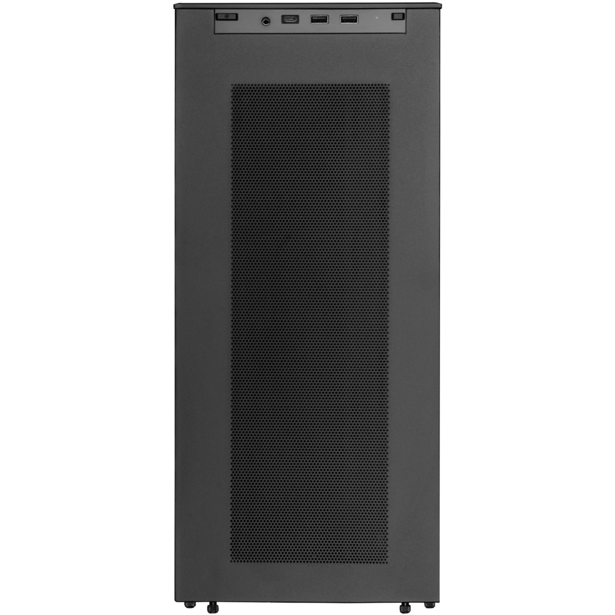 Silverstone sugo 17 mini tower behuizing (zwart | 2x usb-a | 1x usb-c)