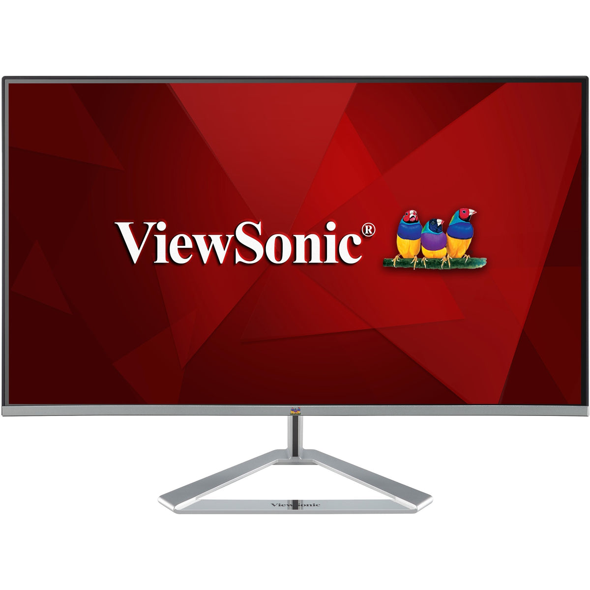 Viewsonic vx2776-smh 27 monitor (zwart zilver, 2x hdmi, vga, audio)