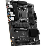 Msi pro b650-s wifi socket am5 moederbord (zwart, raid, 2.5 gbe-lan, wi-fi 6e, bt, sound, atx)