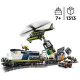 Lego ® city overval op politietrein - speelgoedtreinset - 60508