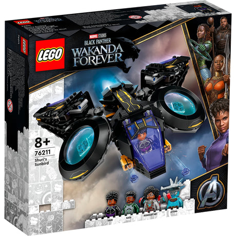 Lego marvel - shuri's sunbird constructiespeelgoed (76211)