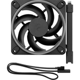 Fractal design momentum 12 rgb case fan (zwart, 120 x 120 x 25 mm, pwm)