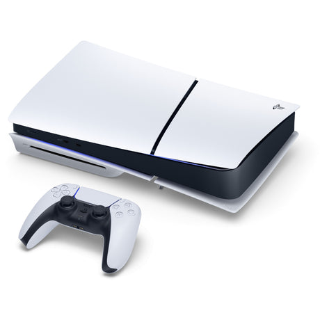 Sony playstation 5 (slim) - 1 tb - fortnite flowering chaos bundel spelconsole (wit zwart)