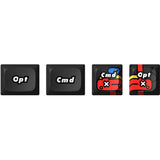 Iqunix f97 graffiti diary wireless mechanical keyboard (zwart, us lay-out (qwerty), cherry mx silent red, 96%, rgb leds, hot-swappable, pbt, 2.4ghz | bluetooth 5.1 | usb-c)