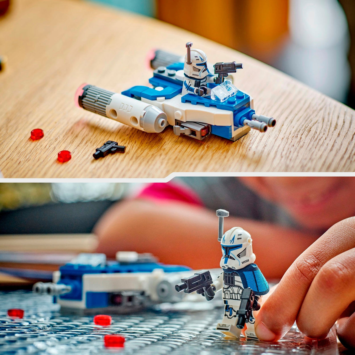 Lego star wars - captain rex y-wing microfighter constructiespeelgoed