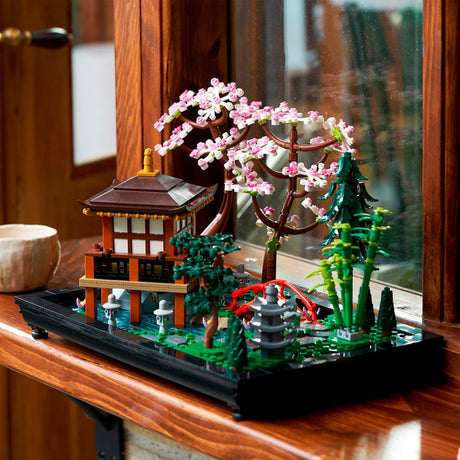 Lego icons rustgevende tuin botanisch mindfulness bouwpakket voor volwassenen - 10315