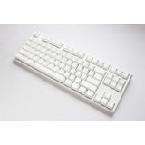 Ducky one 3 classic pure white tkl rgb mechanisch toetsenbord (wit, us lay-out (qwerty), cherry mx speed silver, 80% (tkl), rgb leds, double-shot pbt, hot-swappable, quack mechanics)