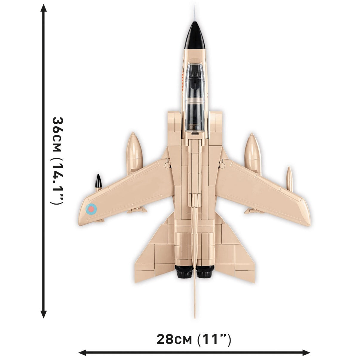 Cobi armed forces - panavia tornado gr.1 mig eater constructiespeelgoed (schaal 1:48)