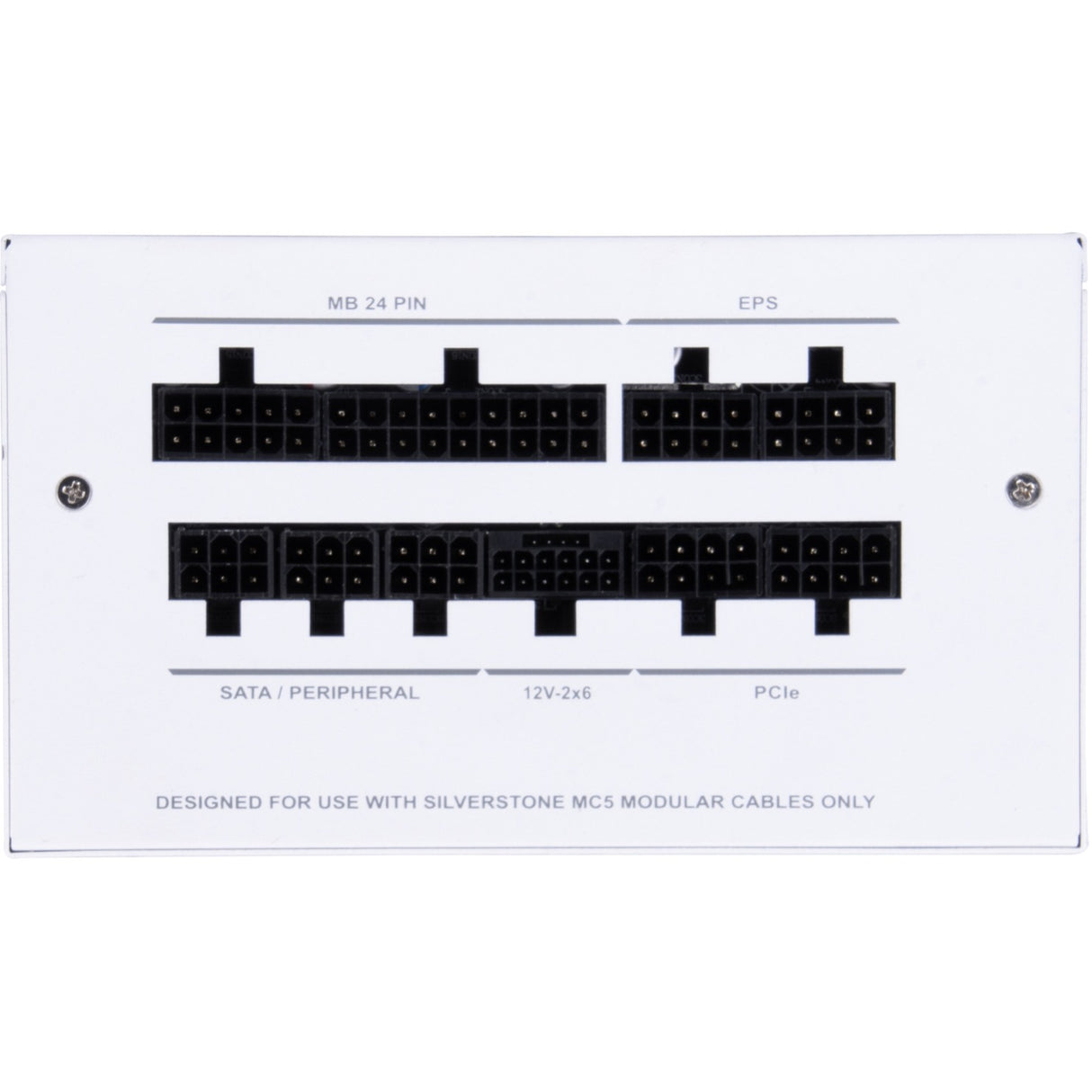 Silverstone sst-da850r-gma-www modulaire 850 watt voeding (wit, 4x pcie)