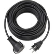 Brennenstuhl kwaliteits verlengsnoer 10m (ip44, kabel voor buiten) zwart