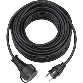Brennenstuhl kwaliteits verlengsnoer 10m (ip44, kabel voor buiten) zwart