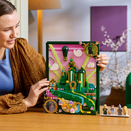 Lego - emerald city muurkunst - wicked - 75685