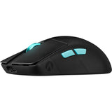 Asus rog harpe ace aim lab edition gaming muis (zwart, 100 - 36.000 dpi, usb 2.0, 2,4 ghz, bluetooth, rgb leds)