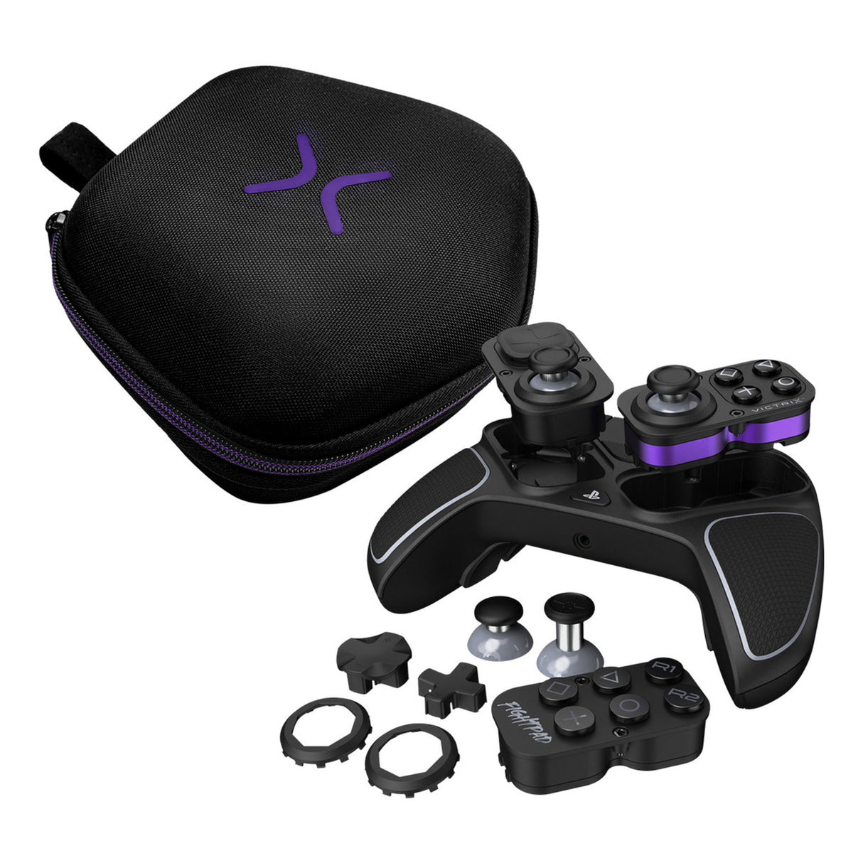Turtle beach victrix pro bfg wireless controller (zwart, playstation 5, playstation 4, pc)