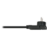 Brennenstuhl comfort-line plus, 6-voudige stekkerdoos stekkerdoos (zwart, met platte stekker, 2m h05vv-f 3g1.5)