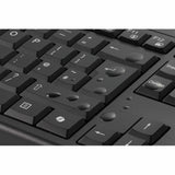 Kensington km270 eq rechargeable desktop set – wireless desktopset (zwart, us lay-out (qwerty), membraan, 100%, bluetooth, 2.4 ghz)