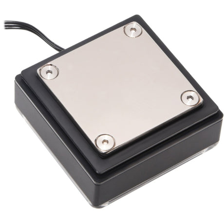 Alphacool eisblock xpx aurora edge acryl black cpu-koeler (transparant zwart)