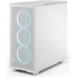 Fractal design epoch rgb midi tower behuizing (wit | 2x usb-a | 1x usb-c | rgb | tempered glass)