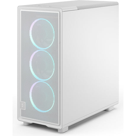 Fractal design epoch rgb midi tower behuizing (wit | 2x usb-a | 1x usb-c | rgb | tempered glass)