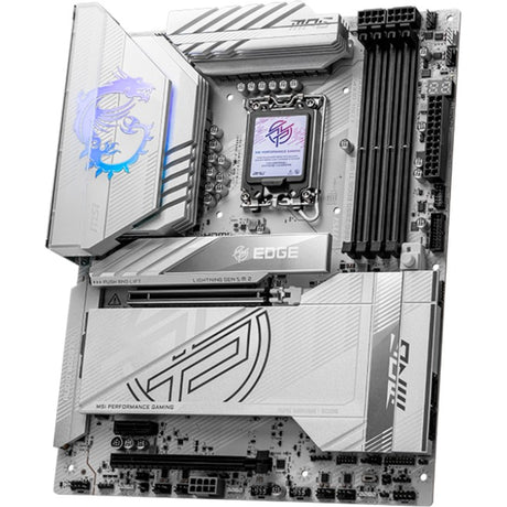 Msi mpg z890 edge ti wifi socket 1851 moederbord (raid, 5gb-lan, wlan, bt, sound, atx)