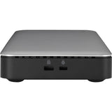 Kensington sd5760t dockingstation (zilver zwart, thunderbolt 4, usb-c, usb-a, hdmi, pd)