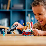 Lego marvel - koning namor’s troonzaal constructiespeelgoed (76213)
