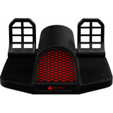 Honeycomb aeronautical charlie rudder pedals (zwart)