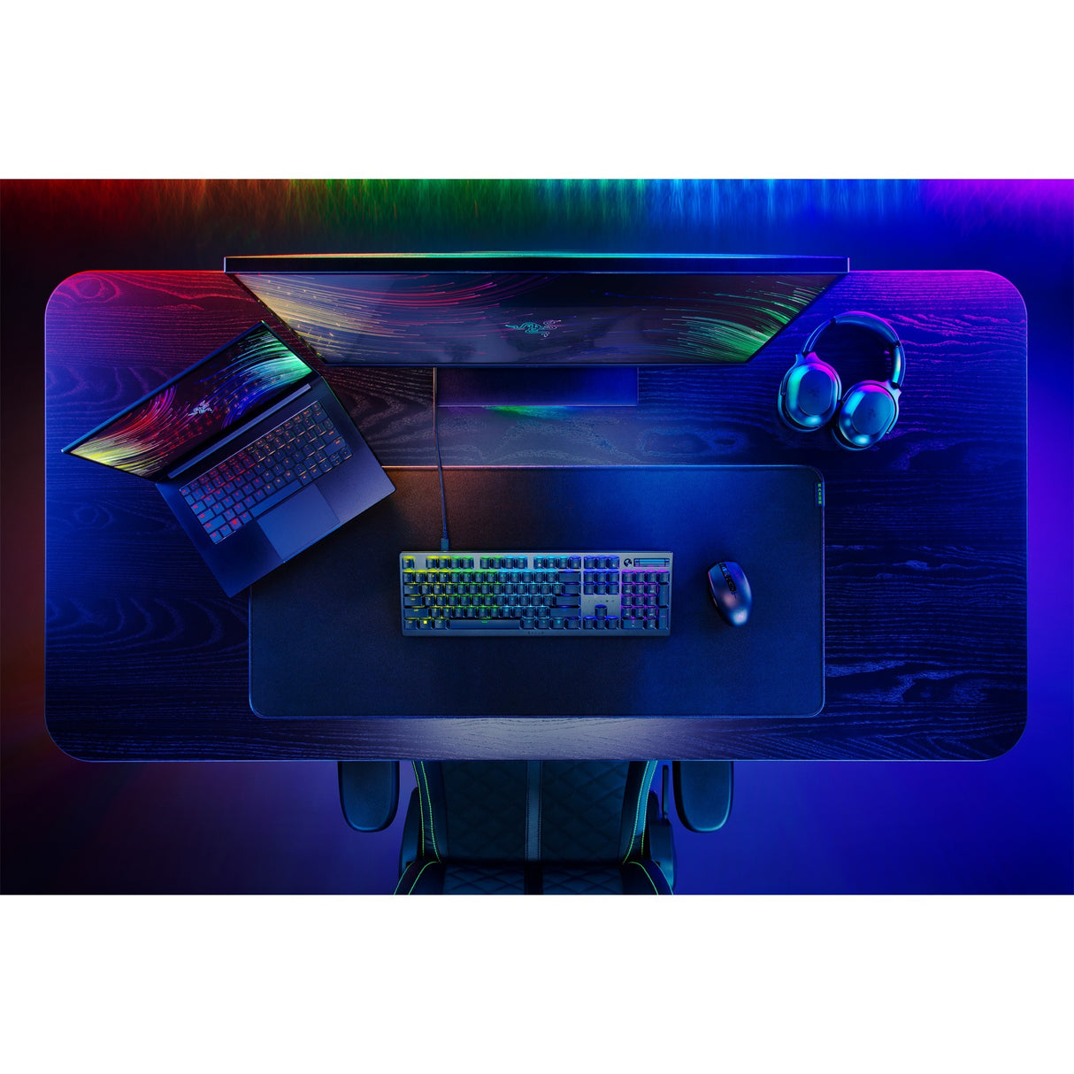 Razer deathstalker v2, gaming toetsenbord (zwart, us lay-out, rgb leds, abs keycaps)