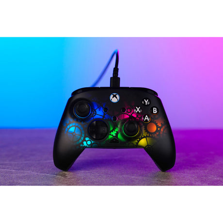 Turtle beach afterglow ignite bekabelde rgb-gamingcontroller - time machine (zwart, xbox series x|s, xbox one, pc)
