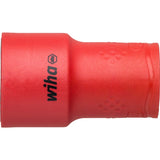 Wiha ratelsleutelset geïsoleerd 1 2 dopsleutel (rood geel, 20-delig in koffer)