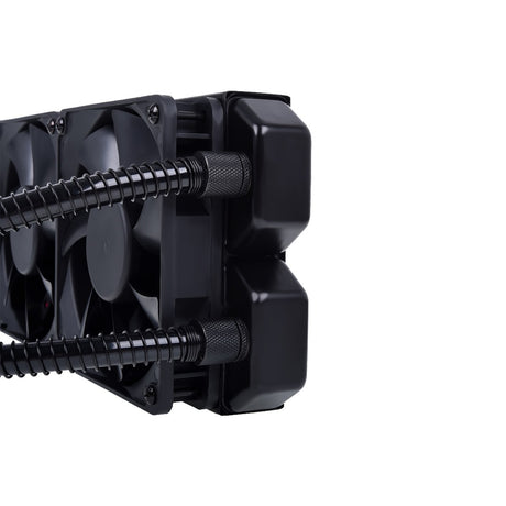 Alphacool eisbaer 360 waterkoeling (zwart, 4-pins pwm fan-connector)
