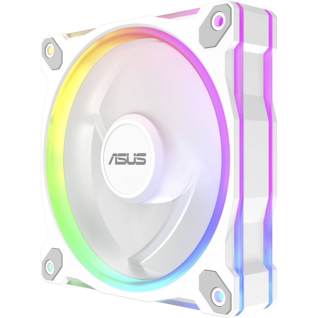 Asus prime mr120 argb reverse fan - triple pack case fans (wit, 3 stuks, 120 x 120 x 28 mm, 3 stuks)