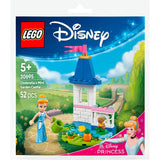 Lego disney princess - mini tuinkasteel van assepoester constructiespeelgoed (30695)