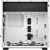 Sharkoon pure steel rgb midi tower behuizing (wit | 2x usb-a | rgb | tempered glass)
