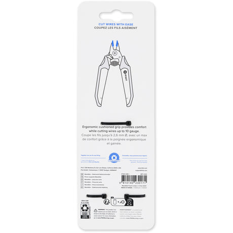 Ifixit mandible flush cutters kniptang (zwart blauw)