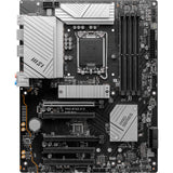 Msi pro b760-p ii socket 1700 moederbord (zwart, raid, 2,5gb-lan, sound, atx)