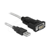 Delock adapter usb 2.0 type-a > 1 x serial db9 rs-232 + adapter db25 (1.8 meter)
