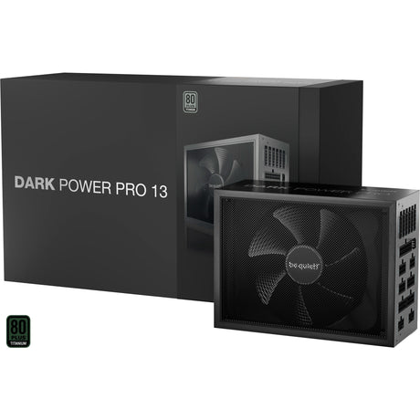 Be quiet! dark power pro 13 modulaire 1300 watt voeding (zwart, 2x 12vhpwr, 6x pcie)