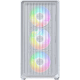 Montech x5m midi tower behuizing (wit | 2x usb-a | 1x usb-c | rgb | tempered glass)