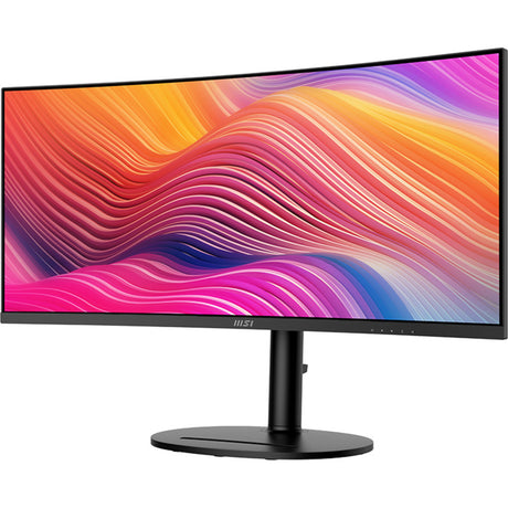 Msi modern md342cqp 34 ultrawide monitor (zwart, 1x displayport, 2x hdmi, 1x usb-c, 2x usb-a, 120 hz)