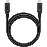Goobay usb-c 4.0 > usb-c kabel (zwart, 2 meter)