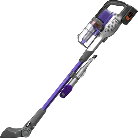 Black+decker 36v 4-in-1 powerseries extreme pet steelstofzuiger (paars)