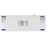 Lorgar kbp70mw rgb mechanisch gaming toetsenbord (wit, us lay-out (qwerty), logar toxic purple, 65%, rgb, hot-swappable, pbt double-shot, bluetooth | 2.4ghz | usb)