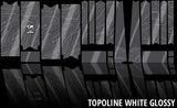 Unleazhed unscratch - frame protection film gravelbike bpg01 topolines white