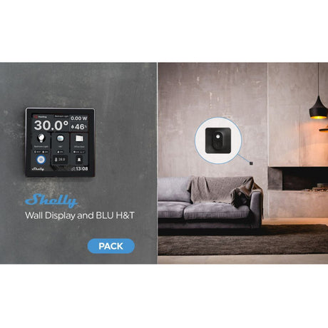 Shelly wall display black + blu h t black (bundle)
