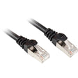 Sharkoon cat.6 netwerkkabel (zwart, 5 meter, sftp, rj-45)