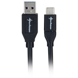 Sharkoon usb-a 3.2 > usb-c kabel (zwart, 0,5 meter )