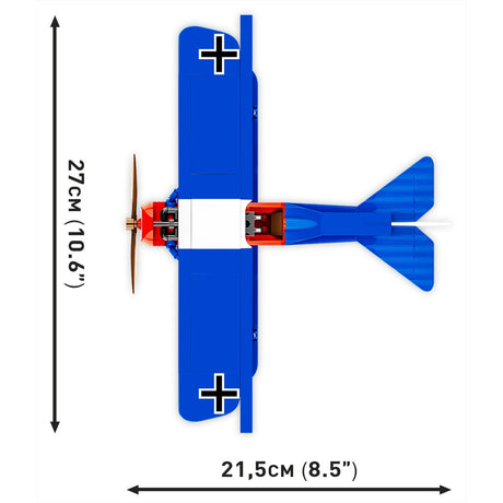 Cobi historical collection - fokker d.vii constructiespeelgoed (schaal 1:32)