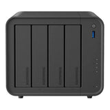 Terramaster f4-425 nas (zwart, 1x 2.5gbe, hdmi, usb)