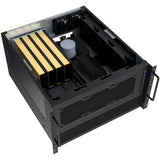 Silverstone rm600 rack behuizing (zwart)